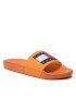 Tommy Jeans Natikači Mens Flag Pool Slide EM0EM01021 Oranžna - Pepit.si