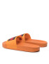 Tommy Jeans Natikači Mens Flag Pool Slide EM0EM01021 Oranžna - Pepit.si