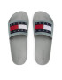 Tommy Jeans Natikači Mens Flag Pool Slide EM0EM01021 Zelena - Pepit.si