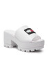 Tommy Jeans Natikači Slip On Mule EN0EN01808 Bela - Pepit.si