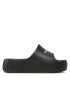 Tommy Jeans Natikači Tjw Chunky Flatform Pool Slide EN0EN02438 Črna - Pepit.si