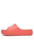 Tommy Jeans Natikači Tjw Chunky Flatform Pool Slide EN0EN02438 Koral - Pepit.si