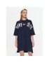 Tommy Jeans Poletna obleka Archive DW0DW15756 Mornarsko modra Oversize - Pepit.si