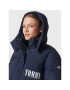 Tommy Jeans Puhovka A-Line Fashion DW0DW14307 Mornarsko modra Oversize - Pepit.si