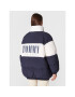 Tommy Jeans Puhovka Fashion DW0DW14306 Mornarsko modra Oversize - Pepit.si