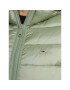 Tommy Jeans Puhovka Quilted Tape DW0DW15168 Zelena Regular Fit - Pepit.si