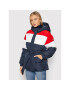 Tommy Jeans Puhovka Tjw Belsted Colorblock DW0DW11097 Mornarsko modra Regular Fit - Pepit.si