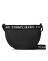 Tommy Jeans Ročna torba Tjw Essential Moon Bag AW0AW15146 Črna - Pepit.si