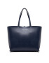 Tommy Jeans Ročna torba Tjw Essential Pu Tote AW0AW14018 Mornarsko modra - Pepit.si