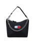 Tommy Jeans Ročna torba Tjw Heritage Shoulder Bag AW0AW14112 Črna - Pepit.si