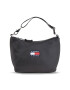 Tommy Jeans Ročna torba Tjw Heritage Shoulder Bag AW0AW15409 Črna - Pepit.si