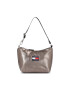 Tommy Jeans Ročna torba Tjw Heritage Shoulder Bag Metal AW0AW15436 Siva - Pepit.si