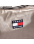 Tommy Jeans Ročna torba Tjw Heritage Shoulder Bag Metal AW0AW15436 Siva - Pepit.si