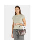 Tommy Jeans Ročna torba Tjw Heritage Shoulder Bag Metal AW0AW15436 Siva - Pepit.si