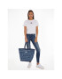 Tommy Jeans Ročna torba Tjw Heritage Tote Denim AW0AW14973 Modra - Pepit.si