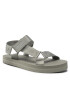 Tommy Jeans Sandali Eva Sandal EM0EM00976 Zelena - Pepit.si