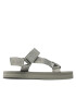 Tommy Jeans Sandali Eva Sandal EM0EM00976 Zelena - Pepit.si