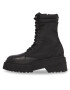 Tommy Jeans Škornji Tjw Lace Up Padded Boot EN0EN02405 Črna - Pepit.si