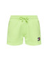 Tommy Jeans Športne kratke hlače Tjw Badge Sweatshort DW0DW09754 Zelena Regular Fit - Pepit.si