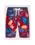 Tommy Jeans Športne kratke hlače Tropical DM0DM13218 Rdeča Regular Fit - Pepit.si