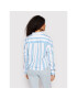 Tommy Jeans Srajca Front Tie Stripe DW0DW12901 Bela Relaxed Fit - Pepit.si