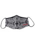 Tommy Jeans Tekstilna maska za obraz Tjm Bandana Face Cover AM0AM07681 Črna - Pepit.si