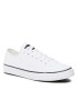 Tommy Jeans Tenis superge Lace Vulc Ess EM0EM01047 Bela - Pepit.si