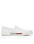 Tommy Jeans Tenis superge Slip On Canvas Color EM0EM01156 Bela - Pepit.si