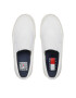 Tommy Jeans Tenis superge Slip On Canvas Color EM0EM01156 Bela - Pepit.si