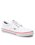 Tommy Jeans Tenis superge Textile Sneaker EM0EM00001 Bela - Pepit.si