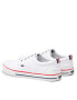 Tommy Jeans Tenis superge Textile Sneaker EM0EM00001 Bela - Pepit.si