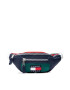 Tommy Jeans torba za okoli pasu Tjm Heritage Bumbag Il AM0AM09723 Mornarsko modra - Pepit.si