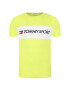 Tommy Sport Majica Colourblock Logo S20S200375 Rumena Regular Fit - Pepit.si