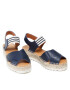 Toni Pons Espadrile Emily-Sw Mornarsko modra - Pepit.si