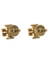 Tory Burch Komplet ogrlica in uhani Kira Pave Pendant And Stud Earring Set 145510 Zlata - Pepit.si