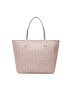 Tory Burch Ročna torba Basketweave Tote 145634 Roza - Pepit.si