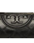 Tory Burch Ročna torba Fleming Soft Barrel 150358 Črna - Pepit.si