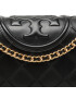 Tory Burch Ročna torba Fleming Soft Convertible Shoulder Bag 137301 Črna - Pepit.si