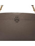 Tory Burch Ročna torba McGraw Bucket Bag 143544 Siva - Pepit.si