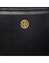 Tory Burch Ročna torba Robinson Small Tote 83078 Črna - Pepit.si