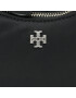 Tory Burch Ročna torba Small 151 Mercer Nylon Crestent 148656 Črna - Pepit.si