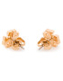 Tory Burch Uhani Crystal Logo Stud Earring 53423 Zlata - Pepit.si