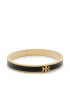 Tory Burch Zapestnica Kira Enamel 7mm Bracelet 90550 Črna - Pepit.si