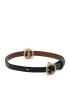 Tory Burch Zapestnica Miller Leather Bracelet 88955 Črna - Pepit.si