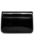 Trussardi Ročna torba Clutch 2 Gusset 75B01077 Črna - Pepit.si