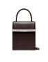 Trussardi Ročna torba Galena Top Handle 75B01383 Bordo rdeča - Pepit.si