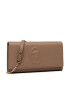 Trussardi Ročna torba Iris Clutch Stampa Cervo 75B01292 9Y099998 Rjava - Pepit.si