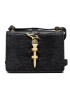 Trussardi Ročna torba Leila Crossbody Mini 75B01200 Črna - Pepit.si