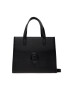 Trussardi Ročna torba Mia Tote Sm Pubble+ 75B01175 Črna - Pepit.si