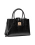 Trussardi Ročna torba Tulip Tote Md Phyton 75B01089 Črna - Pepit.si